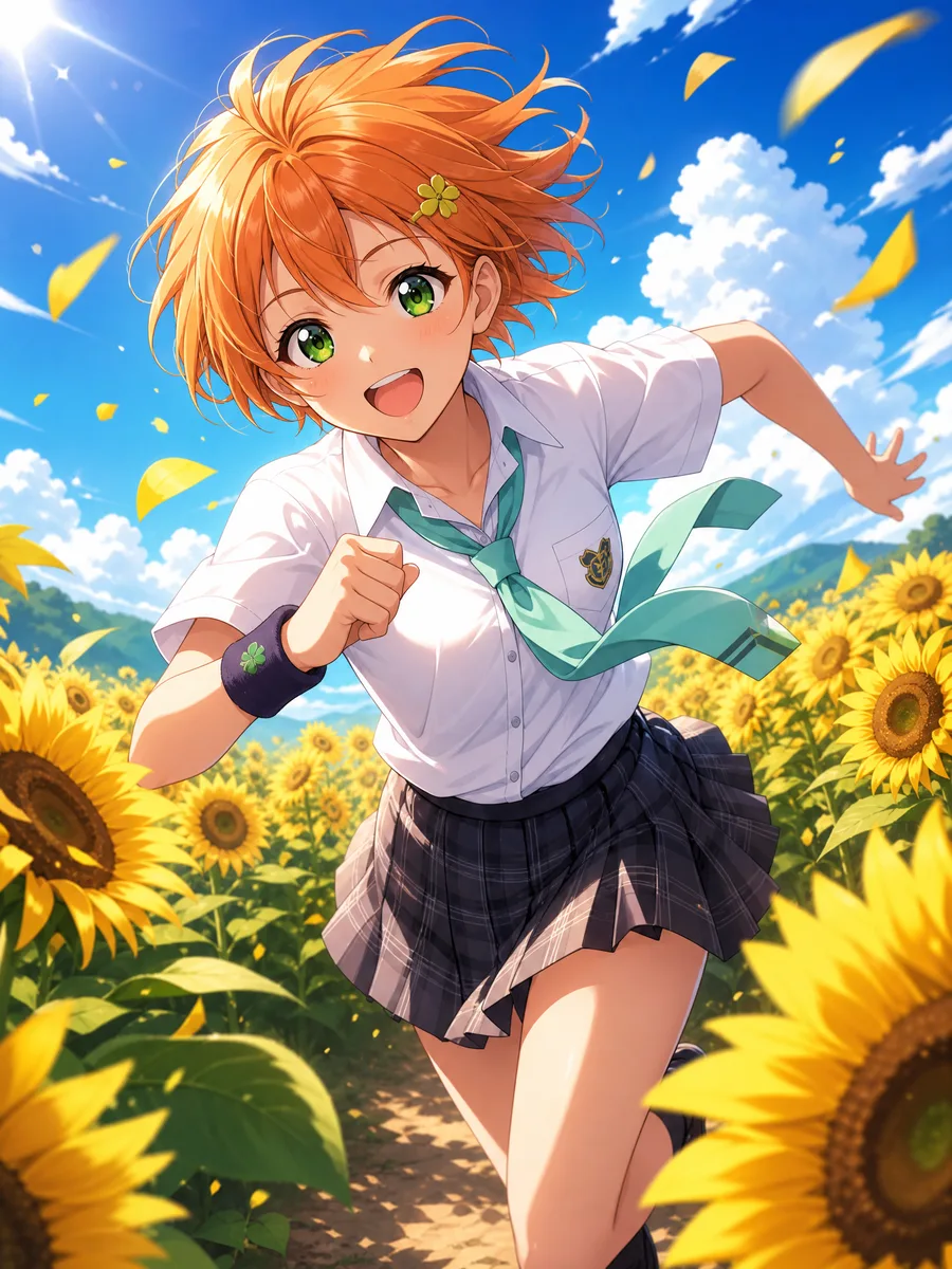 清新治愈系风景插画
